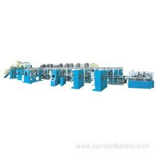 Disposable diaper production line